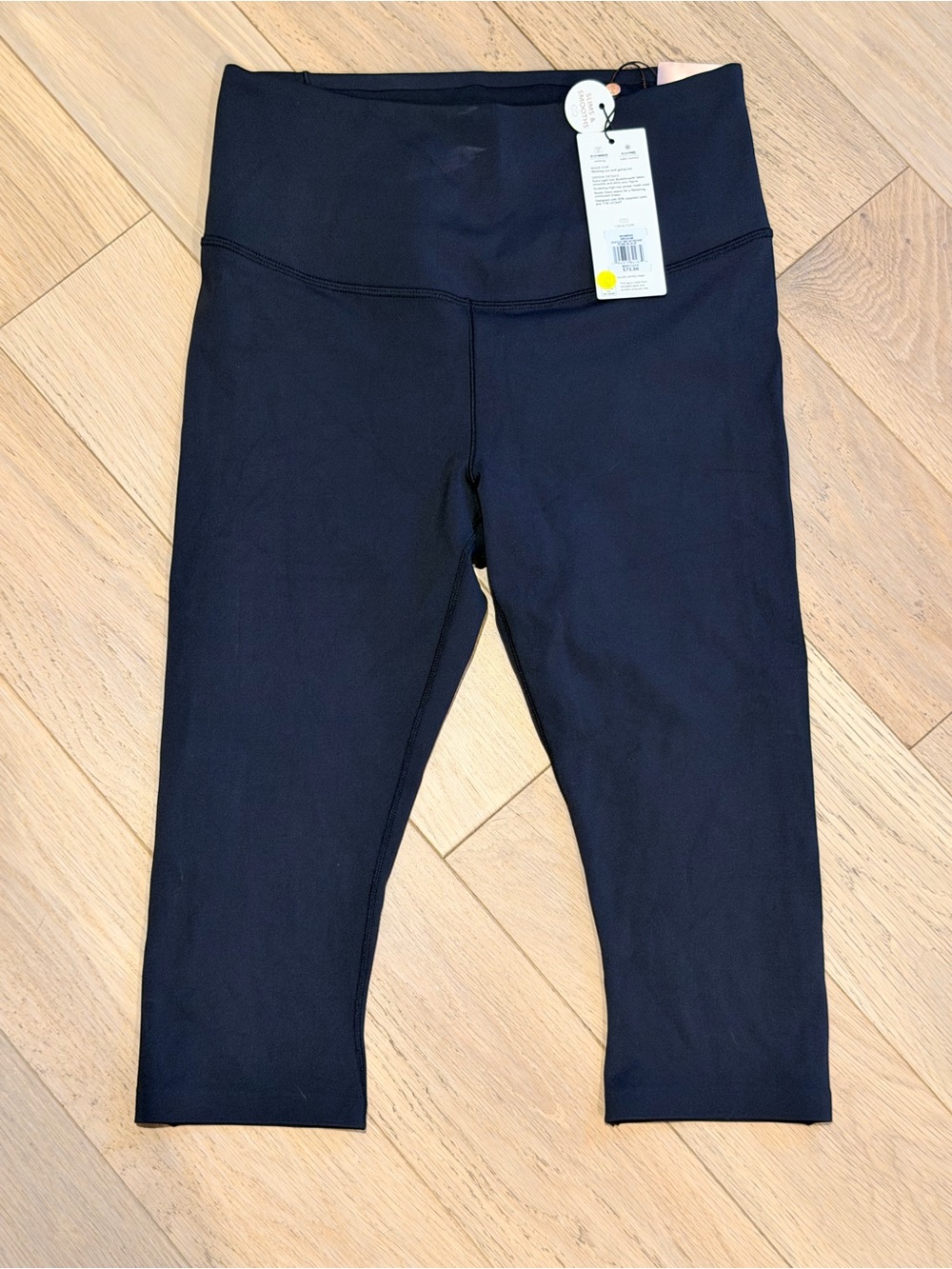 NWT - Calia Black High-Waist Capri Leggings or knee length bikers